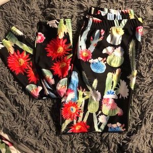 Cactus Print Leggings